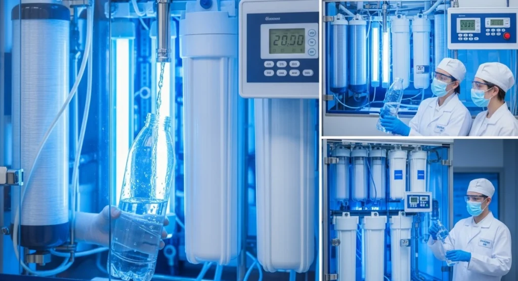 Advanced water purification system ensuring safe drinking water by National Energy Water in Lahore.