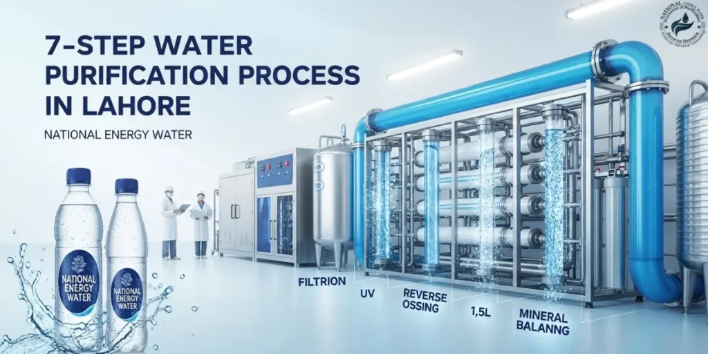 7-Step Water Purification Process in Lahore – National Energy Water
