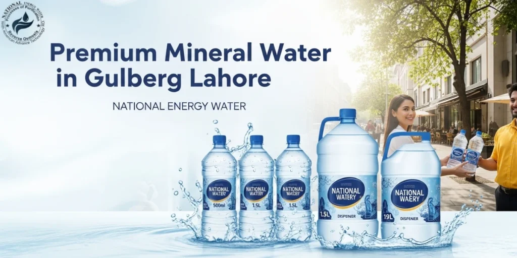 Premium Mineral Water in Gulberg Lahore – National Energy Water.