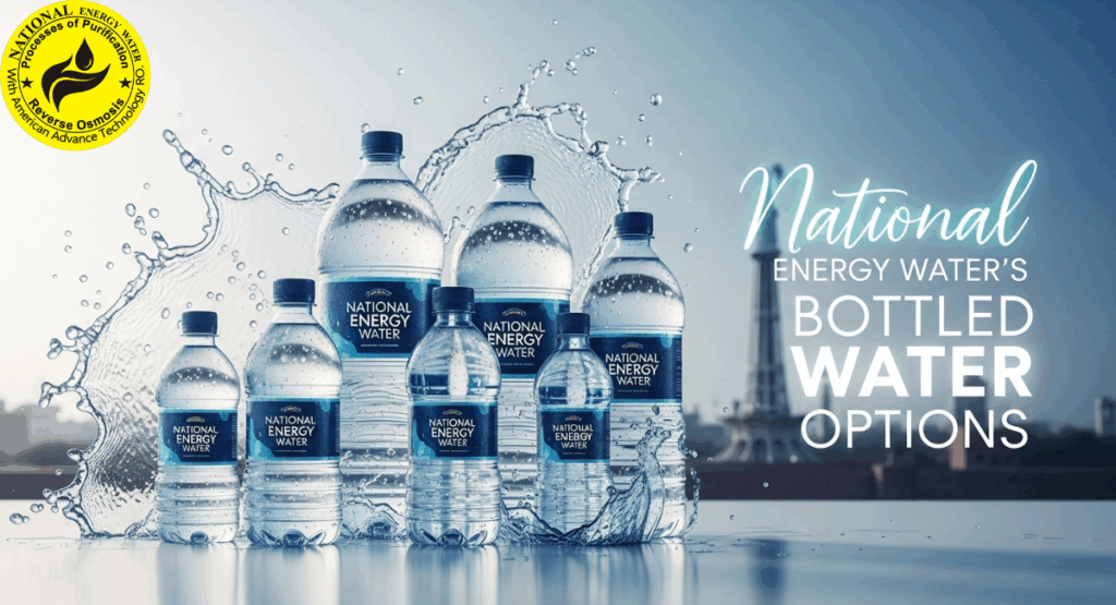 National Energy Water’s Bottled Water Options