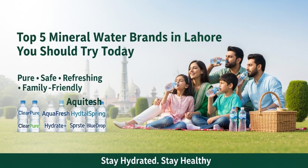 Top 5 Mineral Water Brands in Lahore You Should Try Today