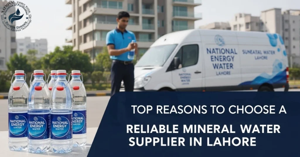 Top Reasons to Choose a Reliable Mineral Water Supplier in Lahore