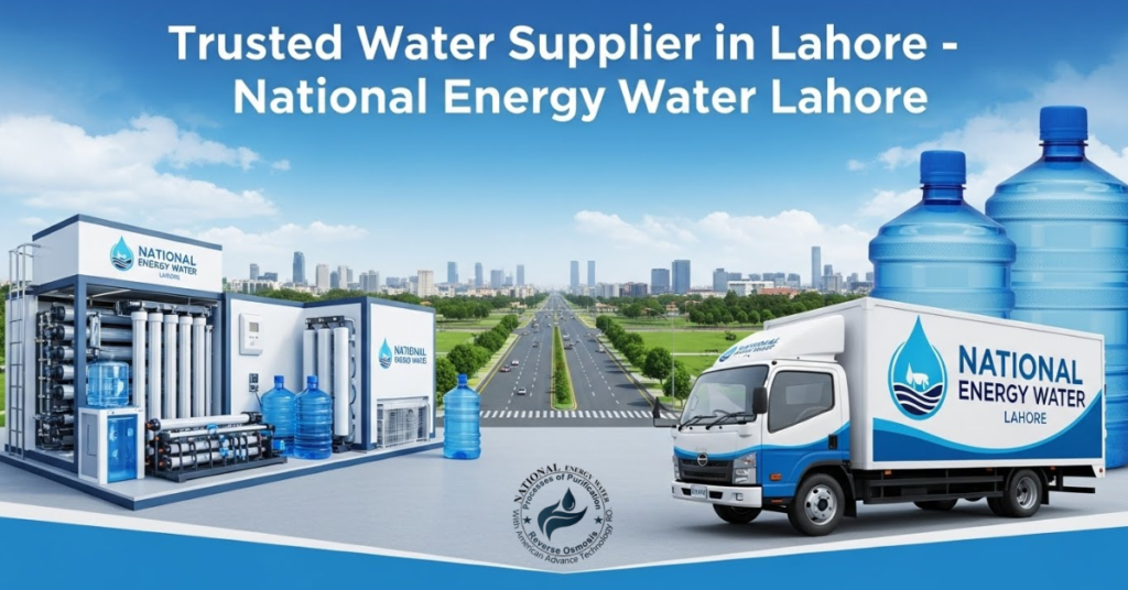 Trusted Water Supplier in Lahore – National Energy Water Lahore