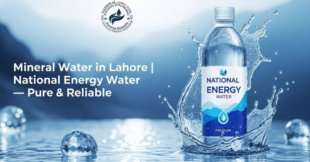 Mineral Water in Lahore | National Energy Water – Pure & Reliable