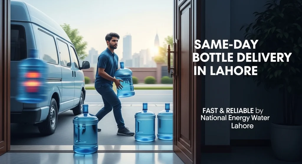 Same-Day Water Bottle Delivery in Lahore | Reliable Service