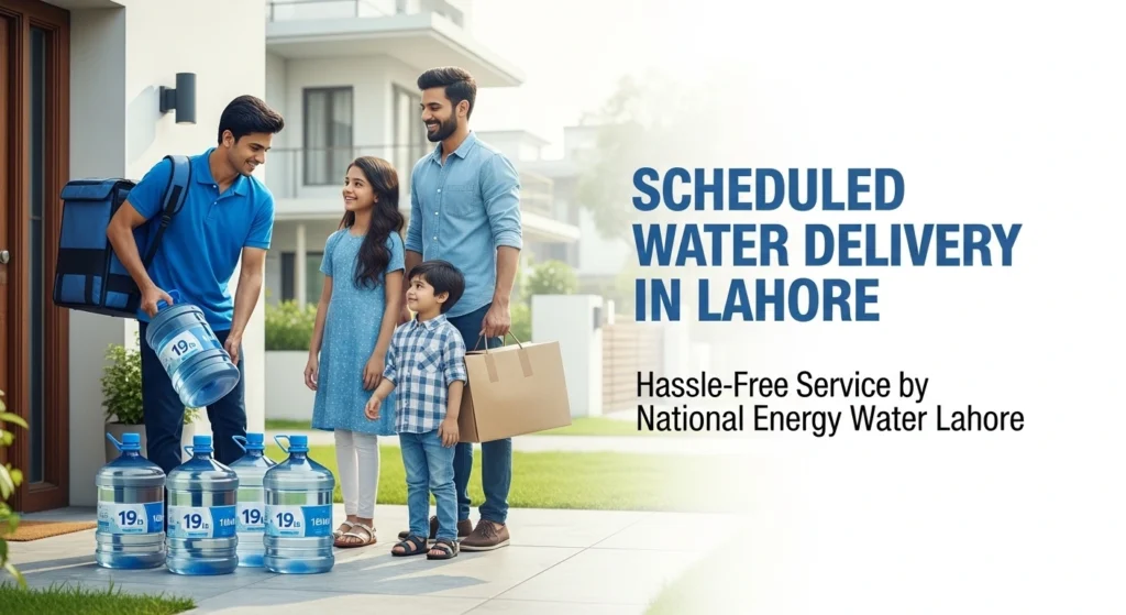 Scheduled Water Delivery Service in Lahore | Hassle-Free Regular Supply